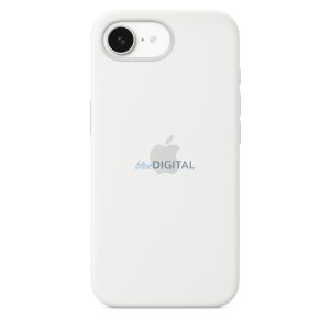 Apple iPhone 16e szilikon hátlap, fehér