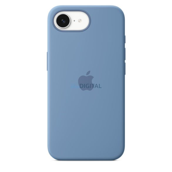 Apple iPhone 16e szilikon hátlap, kék