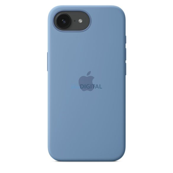 Apple iPhone 16e szilikon hátlap, kék