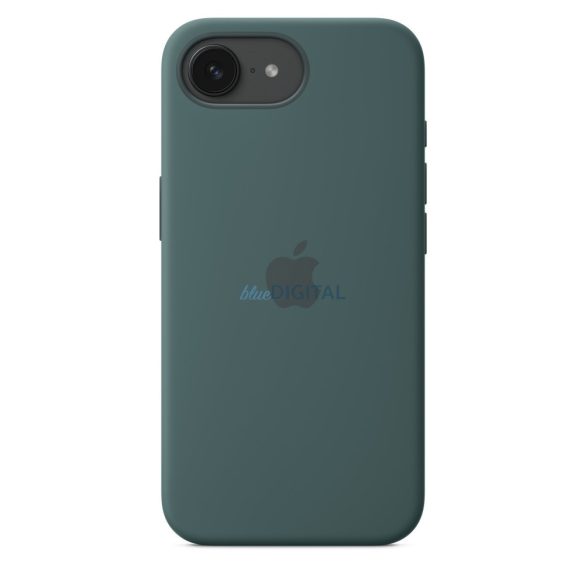 Apple iPhone 16e szilikon hátlap, zöld