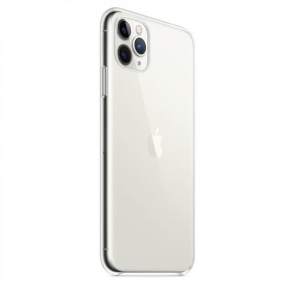 Apple iPhone 11 Pro Max Szilikon tok, Átlátszó