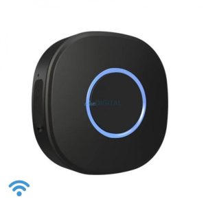 Shelly Button1 WiFi-s okos távirányító gomb,Fekete