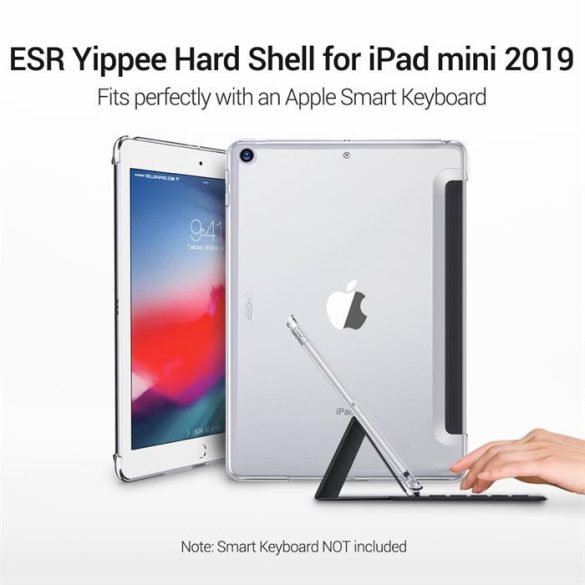 Apple iPad Mini 2019 tablet hátlap, Átlátszó