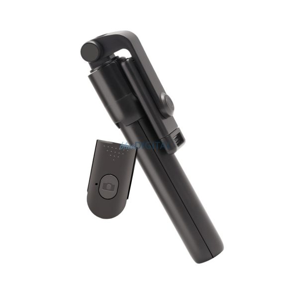 Setty bluetooth-os selfi stick tripod, Fekete