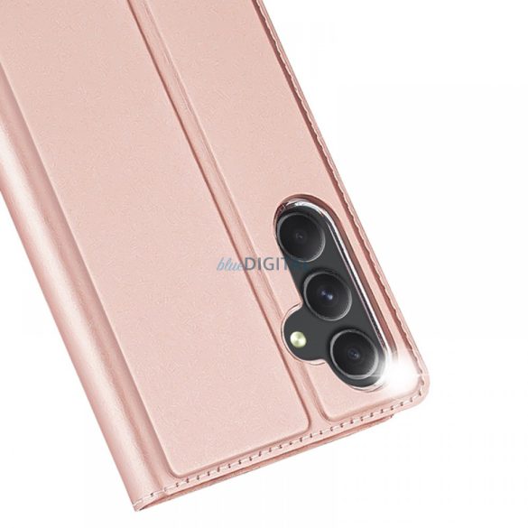 Samsung Galaxy A34 5G oldalra nyíló tok, RoseGold