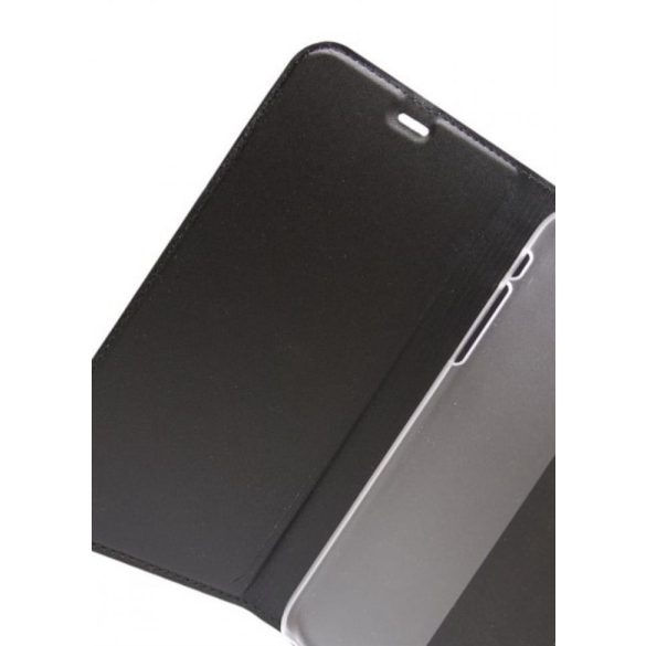 Galaxy S8 Plus oldalra nyíló tok, fekete
