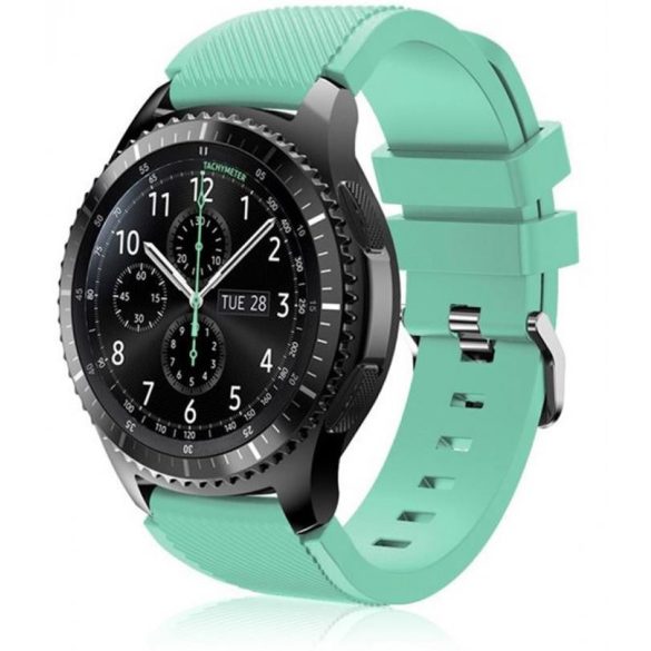 Samsung Watch 3 45mm/Watch 46mm, szilikon óraszíj