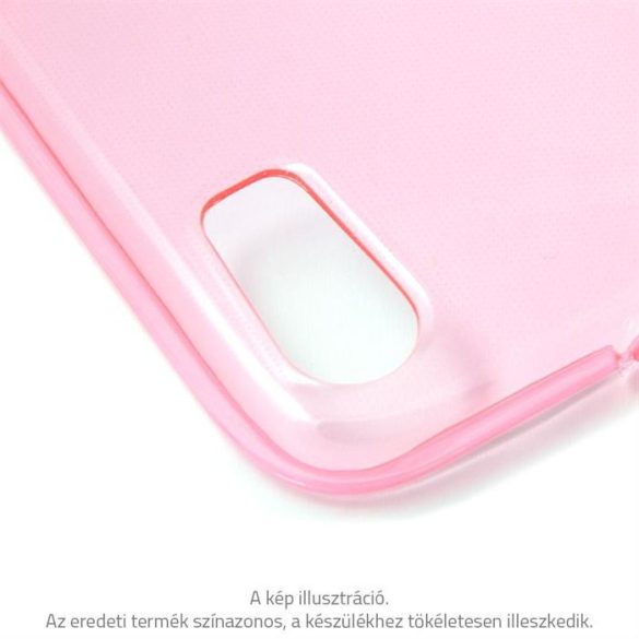 iPhone 8 Plus vékony TPU szilikon hátlap, Pink