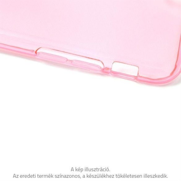 iPhone 8 Plus vékony TPU szilikon hátlap, Pink