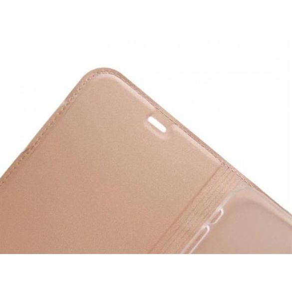 iPhone XS Max flip oldalra nyiló tok, RoseGold