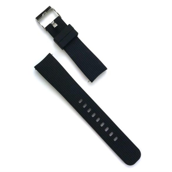 Samsung Galaxy Watch 4 szilikon óraszíj,20m,Fekete