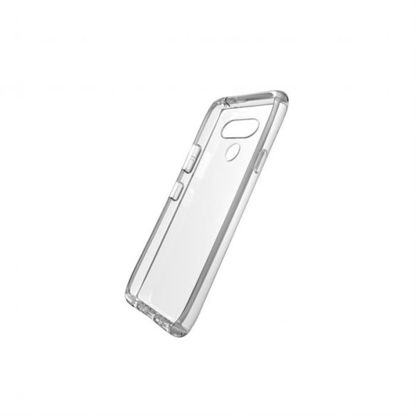 LG Q60 vékony szilikon hátlap, Átlátszó