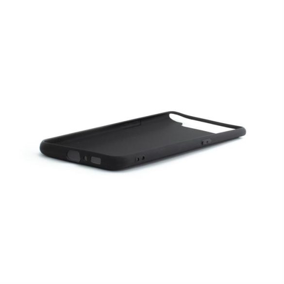 Samsung Galaxy A80 vékony szilikon hátlap, Fekete