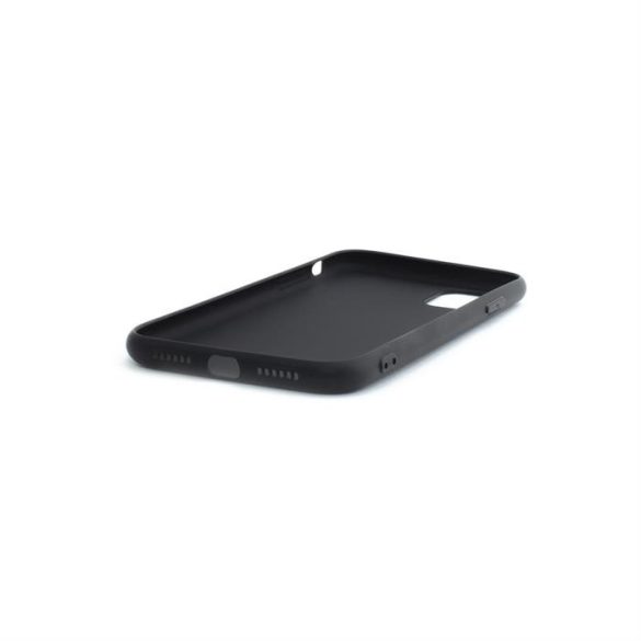 iPhone 11 vékony TPU szilikon hátlap, Fekete