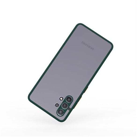 Samsung A32 4G műanyag tok, zöld, narancs