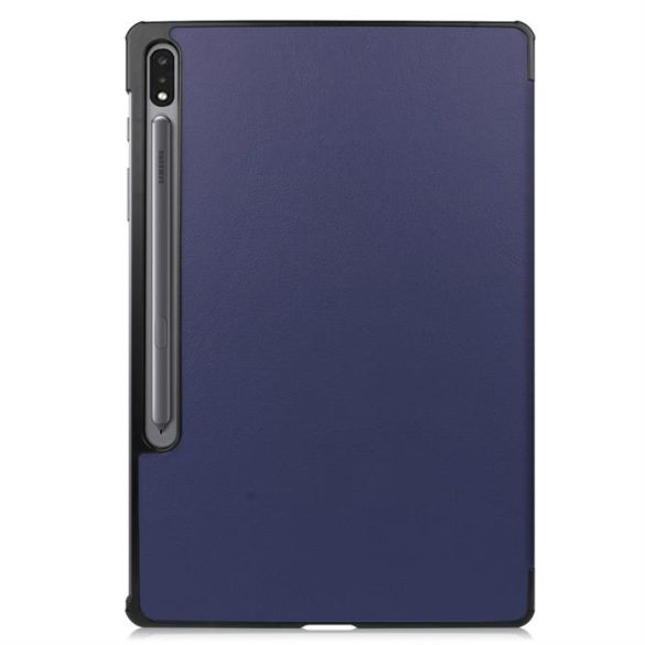 Samsung S7+/S7 FE tablet tok,Sötétkék