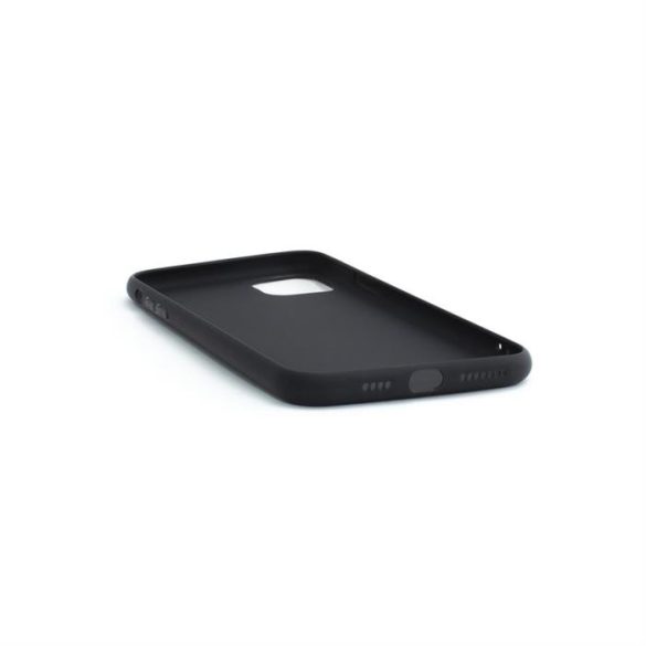 iPhone 13 Mini vékony TPU szilikon hátlap, Fekete