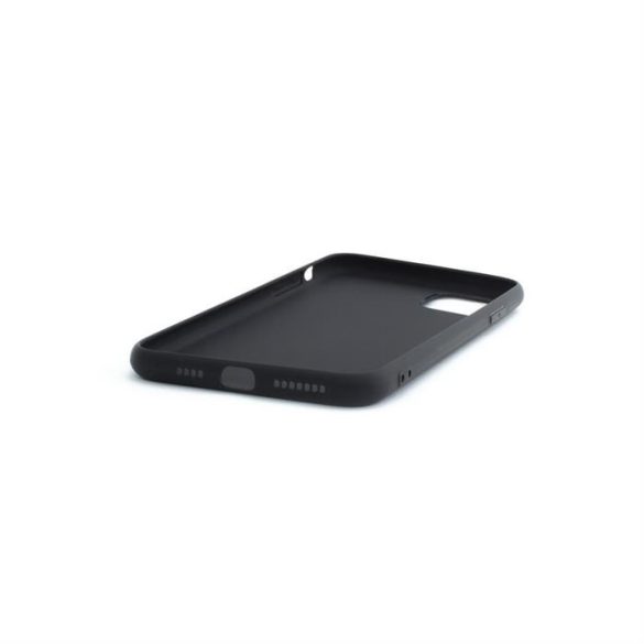 iPhone 13 vékony TPU szilikon hátlap, Fekete