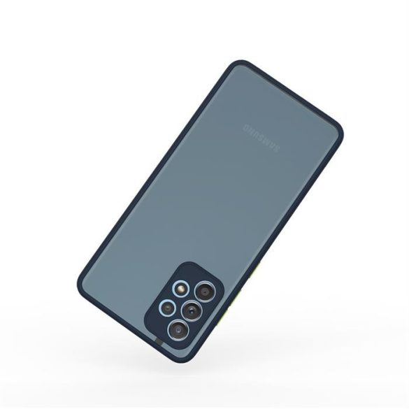 Xiaomi Redmi Note 10S műanyag tok, kék-zöld
