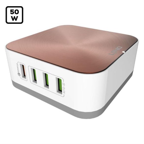 LDNIO 50W USB Station 8 bemenettel 10A, Rosegold