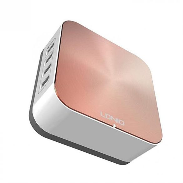 LDNIO 50W USB Station 8 bemenettel 10A, Rosegold