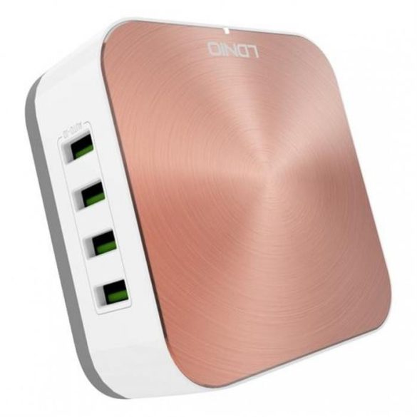 LDNIO 50W USB Station 8 bemenettel 10A, Rosegold