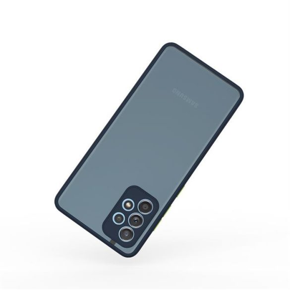 Realme C11 2021 műanyag tok, kék,zöld