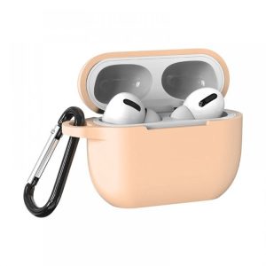 Airpods Pro szilikon tok, Rosegold, 2.5mm