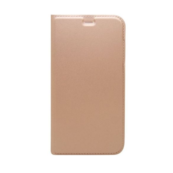 Nokia C21 Plus oldalra nyíló tok, RoseGold