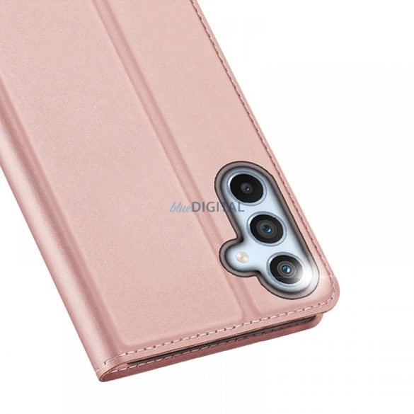 Samsung Galaxy A54 5G oldalra nyíló tok,Rosegold