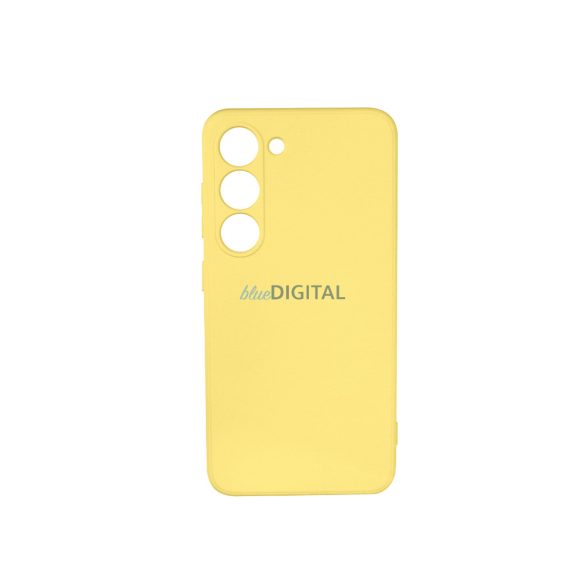 Premium szilikon tok, Samsung A54 5G, Sárga