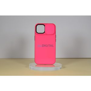 iPhone14 Pro Max TPU+PC csúsz. kamerav. tok,Pink