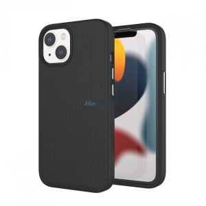 iPhone 14 TPU+PC ütésálló tok,Fekete