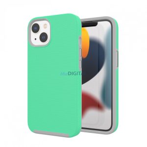 iPhone 14 TPU+PC ütésálló tok,Türkiz