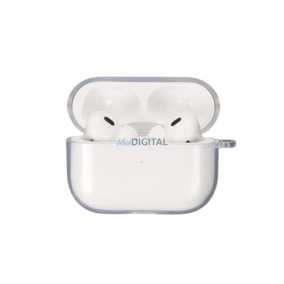 Airpods Pro szilikon tok, Átlátszó, 1.8 mm