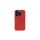 iPhone 15 Pro mágneses szilikon tok, Piros
