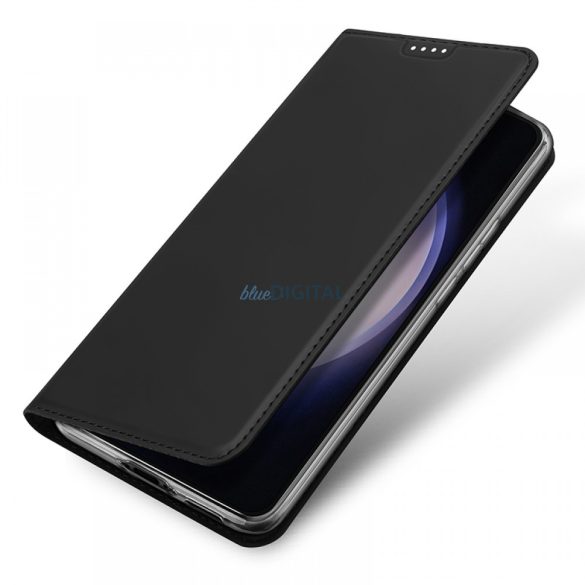 Samsung Galaxy S24 Plus oldalra nyíló tok, Fekete