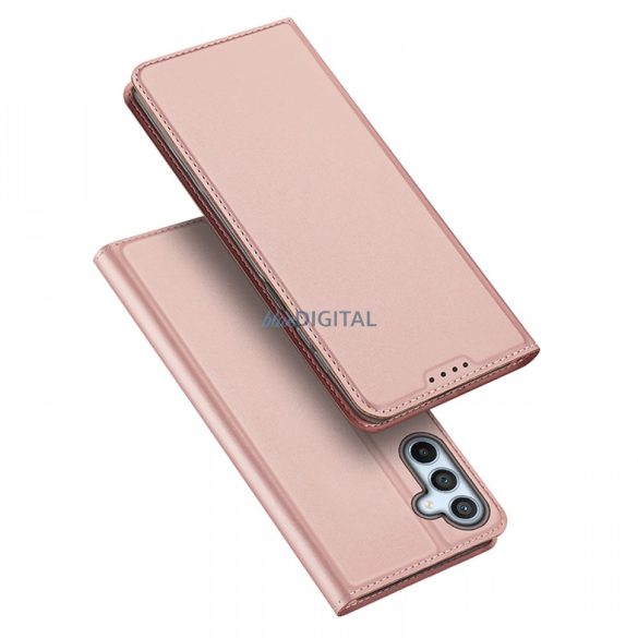 Samsung Galaxy A35 5G oldalra nyíló tok,Rosegold