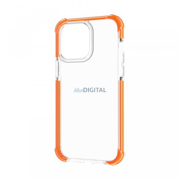 iPhone 13 ütésálló szilikon hátlap, Narancs