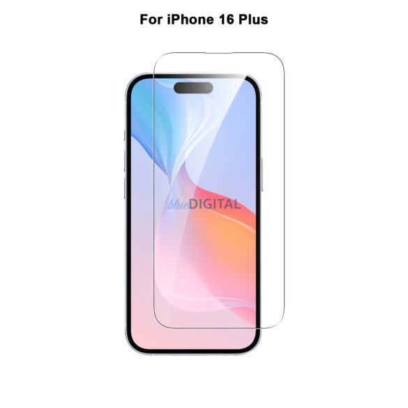 iPhone 16 Plus/ 15 Plus kijelzővédő üvegfólia