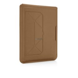 Bőrhatású multifunkciós laptoptartó, Barna