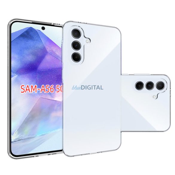 Samsung A56 vékony szilikon hátlap,Átlátszó