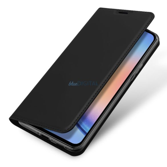 Samsung Galaxy A36 5G oldalra nyíló tok,Fekete
