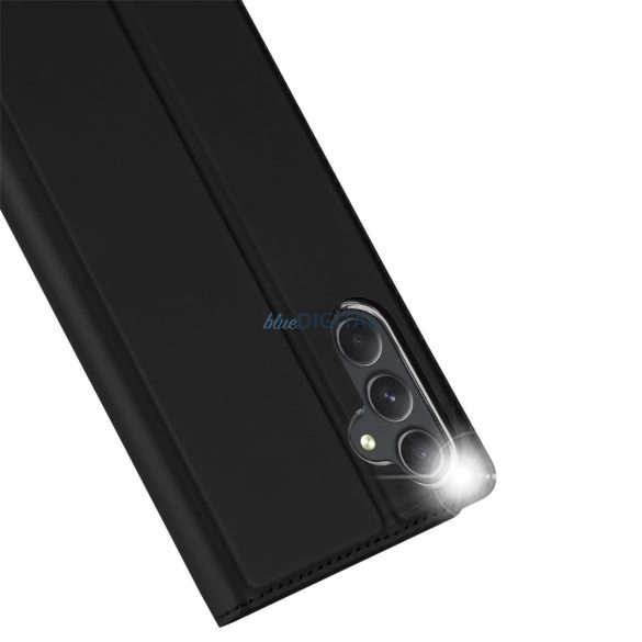 Samsung Galaxy A36 5G oldalra nyíló tok,Fekete