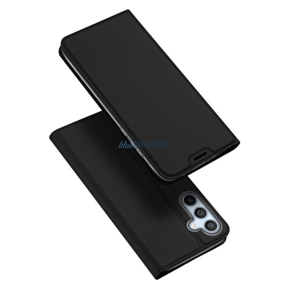 Samsung Galaxy A56 5G oldalra nyíló tok,Fekete