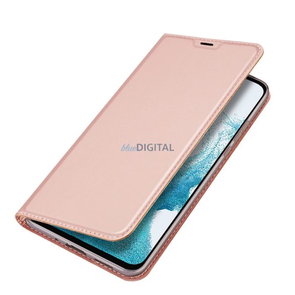 Samsung Galaxy A56 5G oldalra nyíló tok,Rosegold