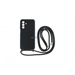 Sam A26 TPU+PC fekete tok,Fekete zsinórral