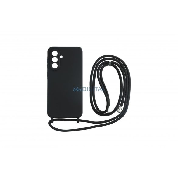 Sam A36 TPU+PC fekete tok,Fekete zsinórral