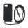 Iphone 16e TPU+PC fekete tok,Fekete zsinórral Iphone 16e TPU+PC fekete tok,Fekete zsinórral