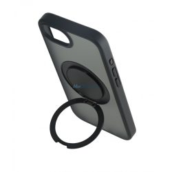 Iphone 16e 360° forgatható tok, Fekete
